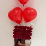 Love Balloon Rose Box