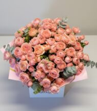 Pastel Peach Rose Box - Image 2