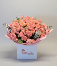 Pastel Peach Rose Box - Image 3